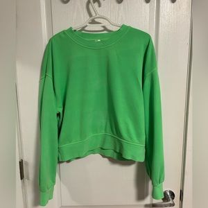 Lululemon cropped sweatshirt